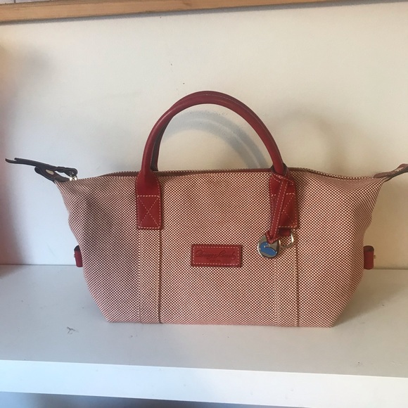 Dooney & Bourke Birdseye Fabric Duffel - Picture 4 of 4